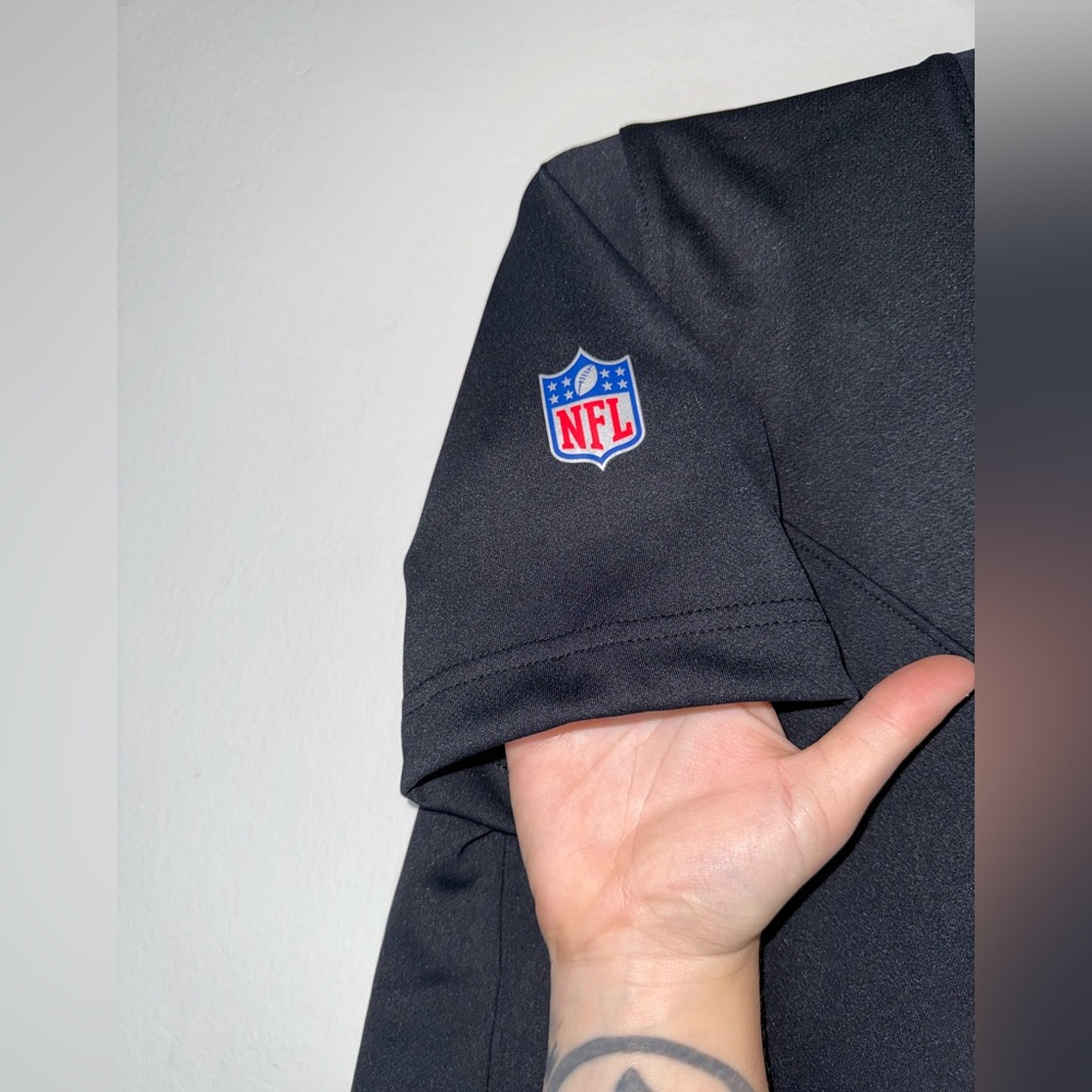 NFL Black and Purple Team Logo Jersey - Picture 5 of 14